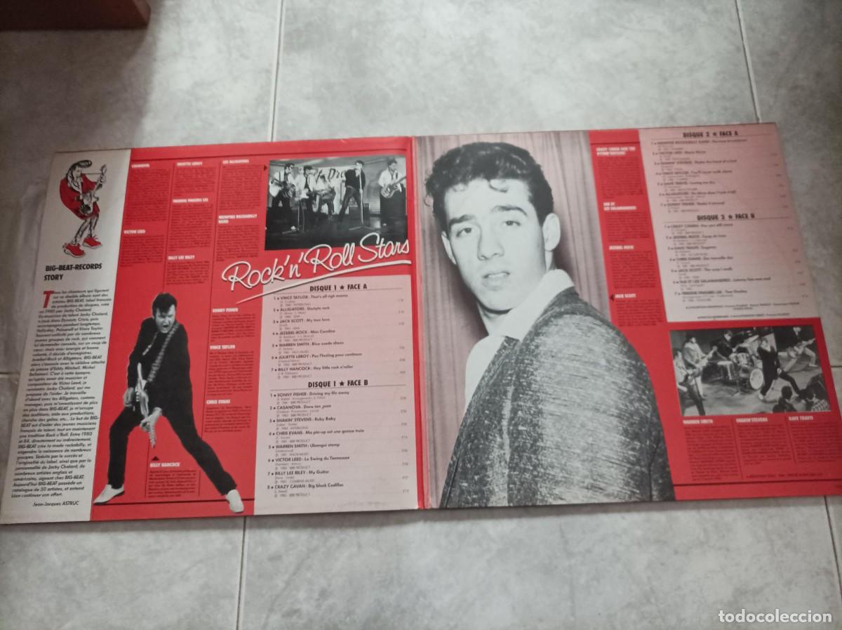 Discos de vinilo: Crazy Cavan,les alligators y muchos m&aacute;s lp doble - Foto 2