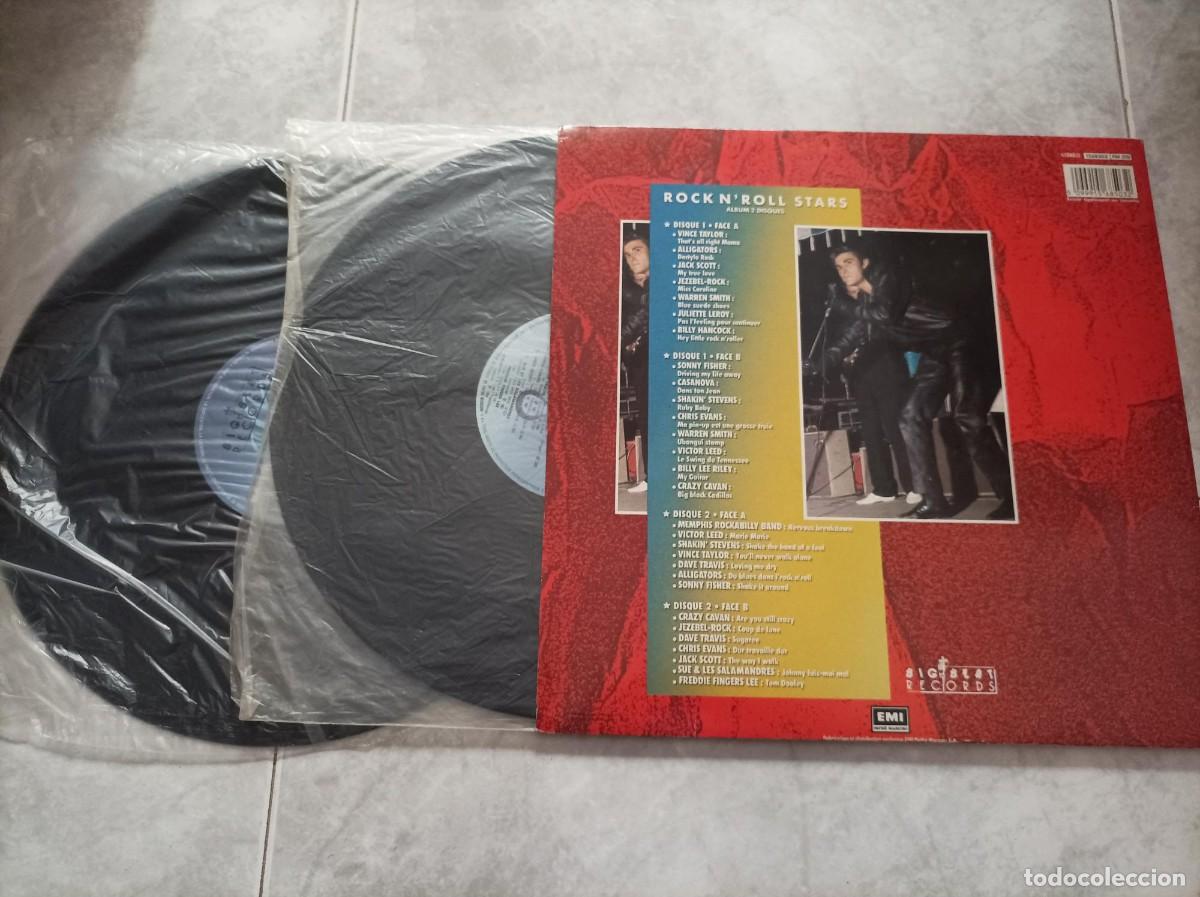 Discos de vinilo: Crazy Cavan,les alligators y muchos m&aacute;s lp doble - Foto 3