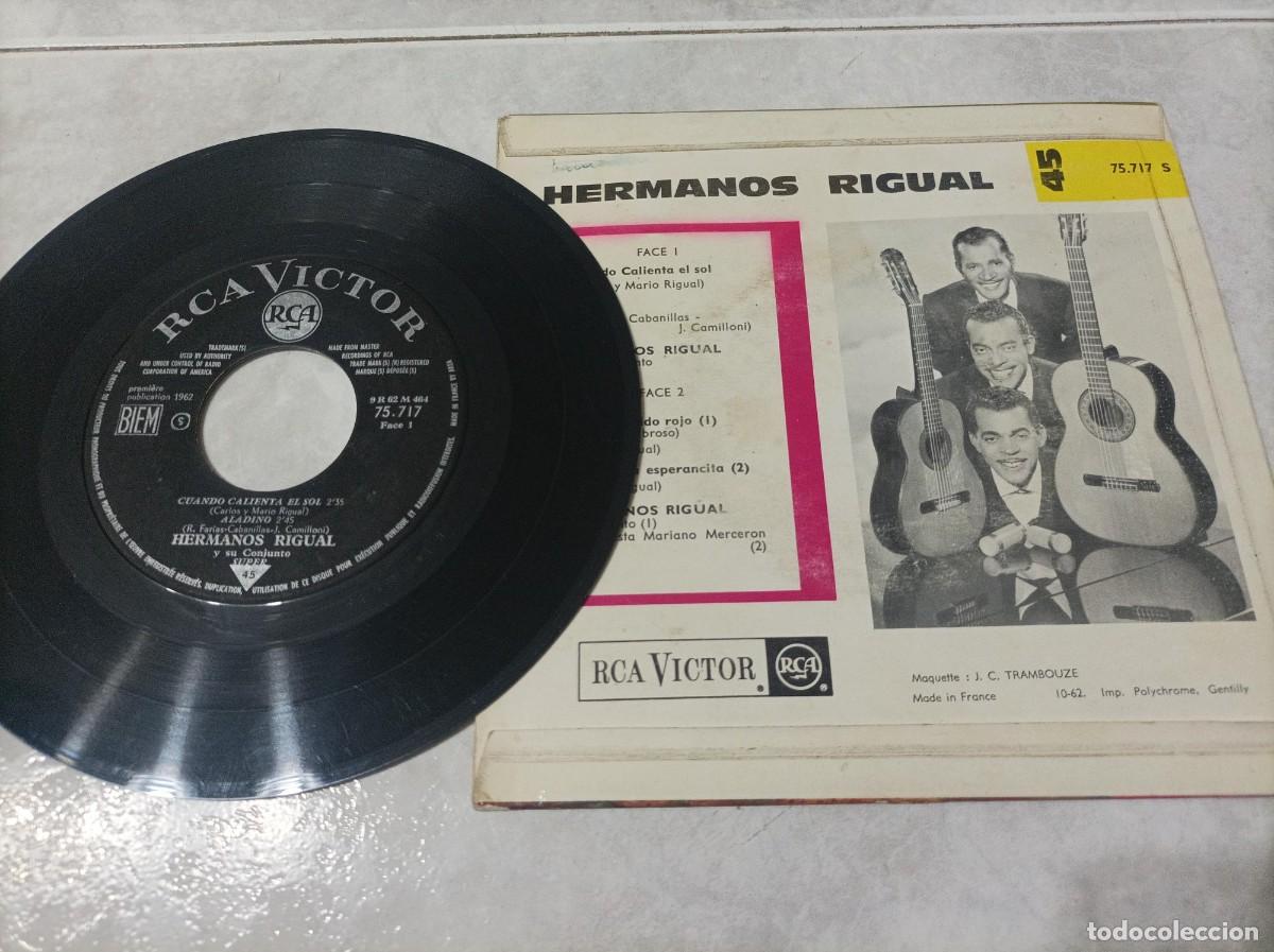 Discos de vinilo: Hermanos Rigual ep original - Foto 2