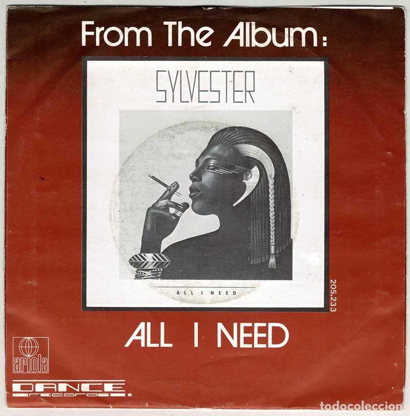 Discos de vinilo: Sylvester - Be With You / All I Need. Single - Foto 2