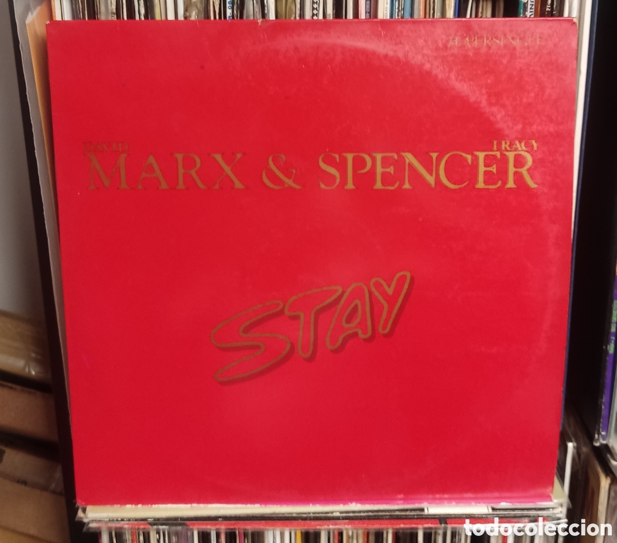 Discos de vinilo: Maxisingle Marx & Spencer - Stay - Foto 1