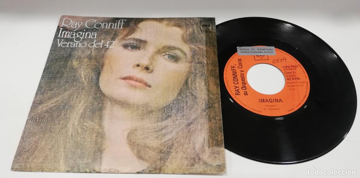 Discos de vinilo: SCO101-Ray Conniff - Imagina (7&rdquo;, Single) - Foto 1
