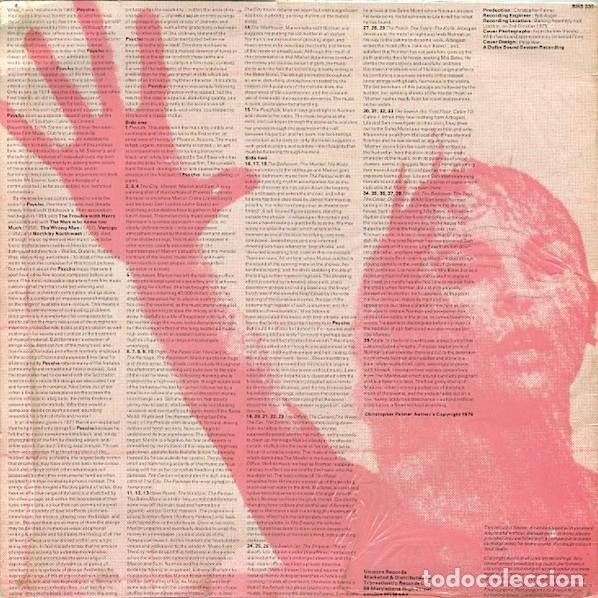 Discos de vinilo: Bernard Herrmann &ndash; Psycho - Vinilo - Foto 2