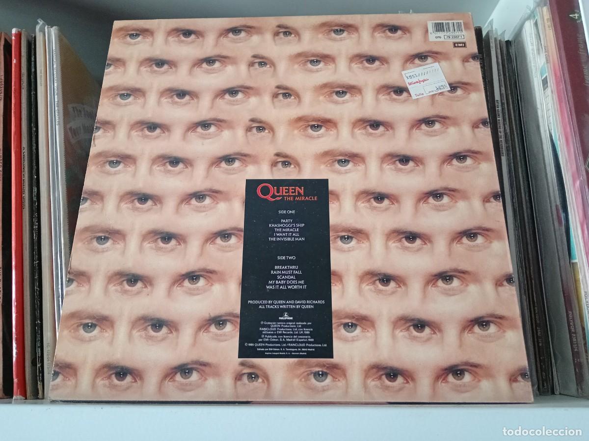 Discos de vinilo: Queen &lrm;&ndash; The Miracle - lp Spain 1989 - Foto 2