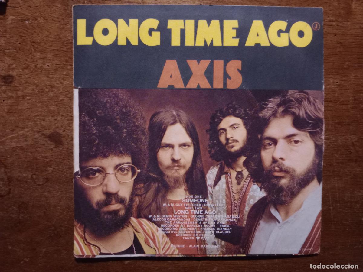 Discos de vinilo: Axis - someone + long time ago - Foto 2