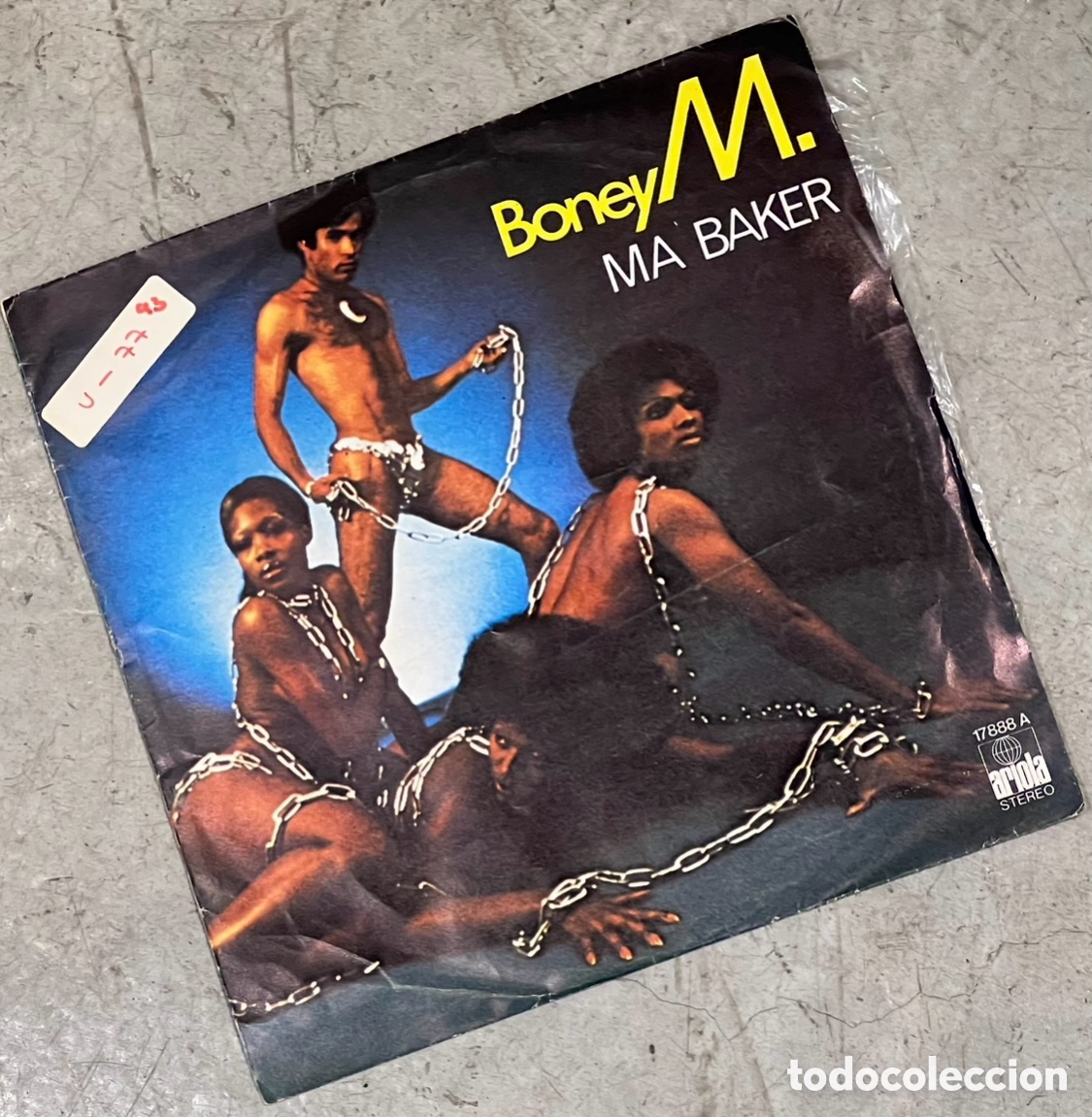 Discos de vinilo: Disco Vinilo Single. Boney M. &ldquo;Ma Baker&rdquo;. 1977. - Foto 1
