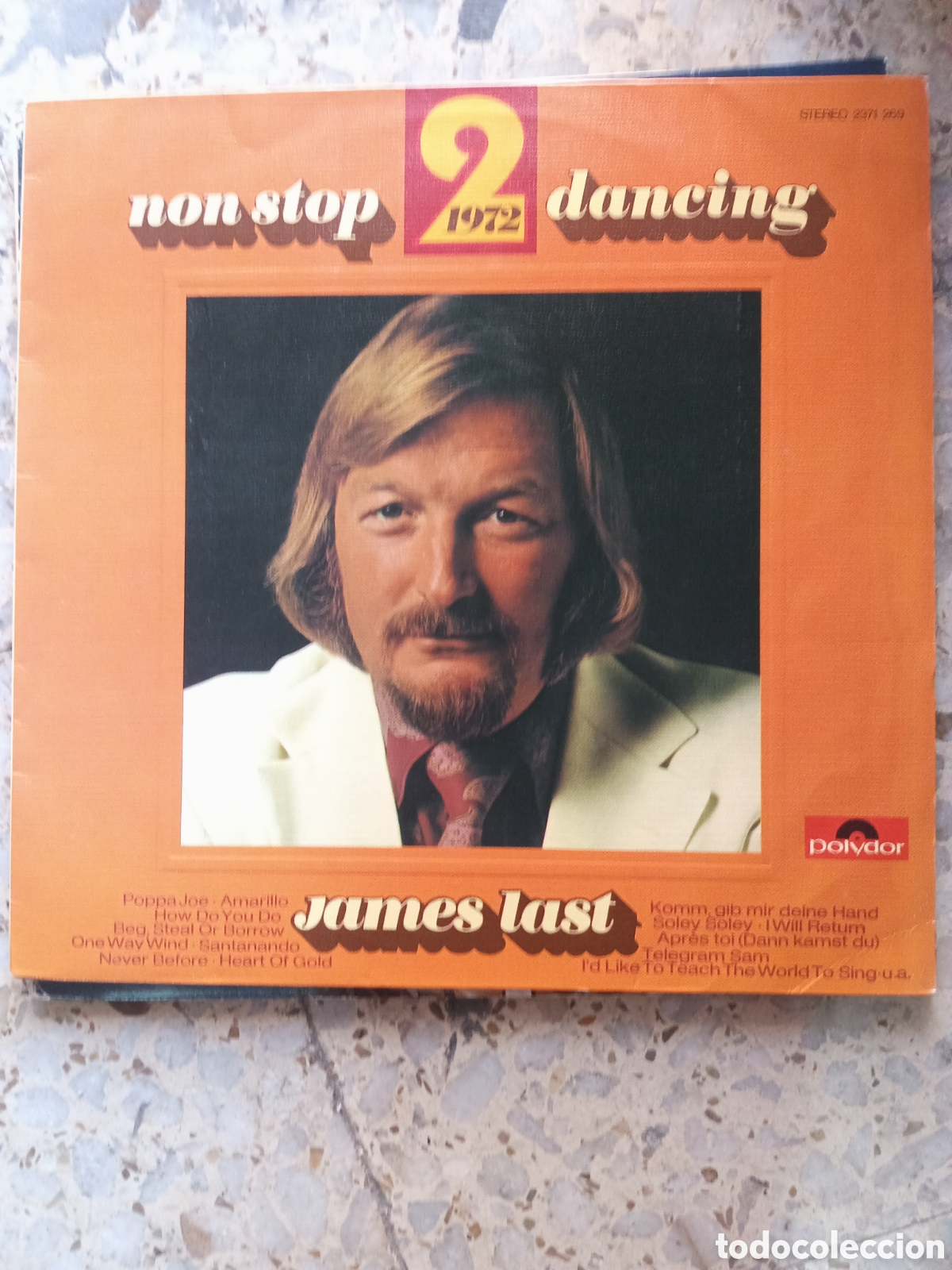 Discos de vinilo: LP JAMES LAST NON STOP DANCING 2 GERMANY 1972 - Foto 1
