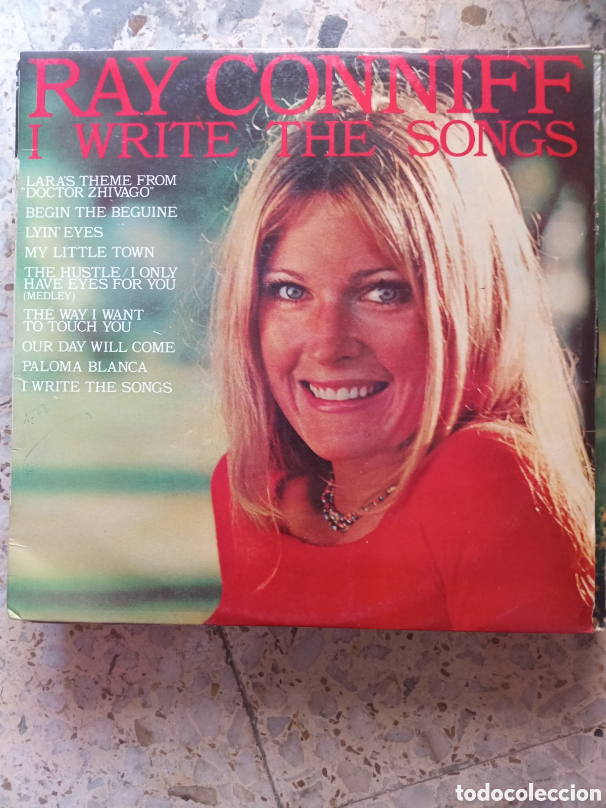 Discos de vinilo: LP RAY CONNIFF I WRITE THE SONGS 1976 SPAIN - Foto 1