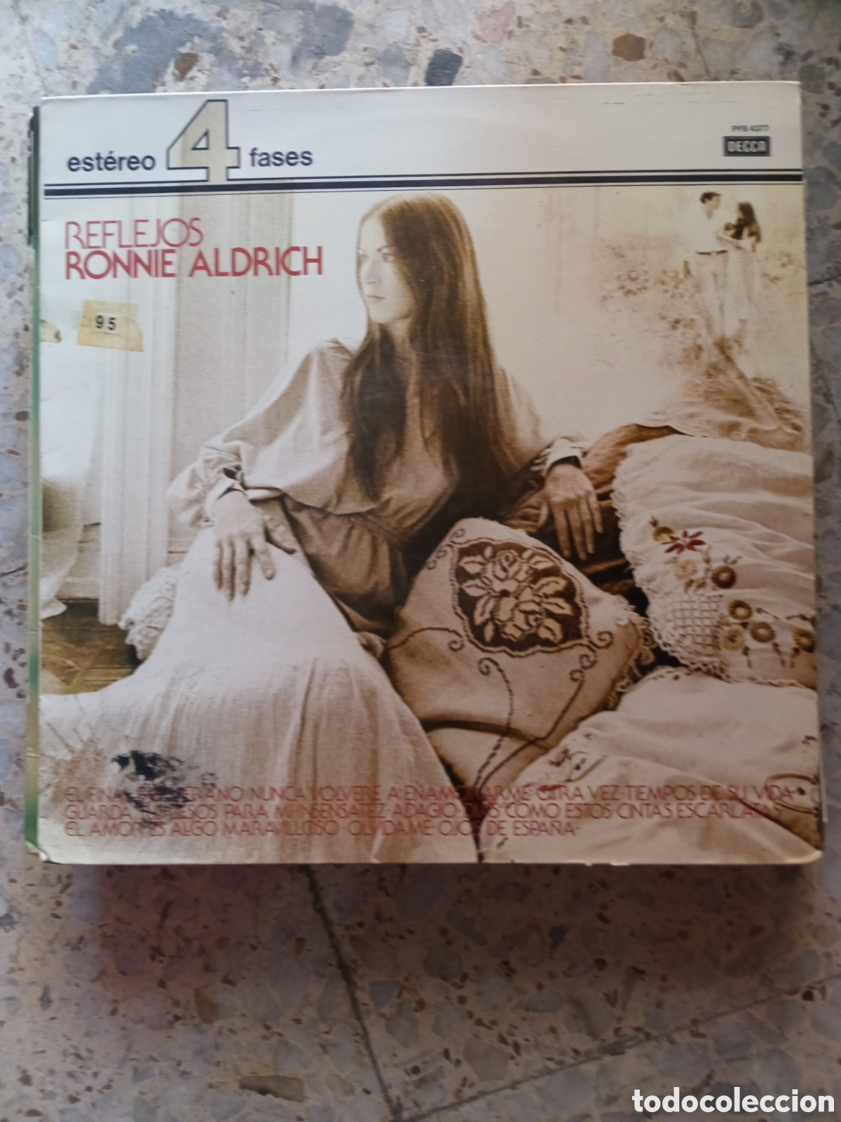 Discos de vinilo: LP RONNIE ALDRICH REFLEJOS 1978 SPAIN - Foto 1