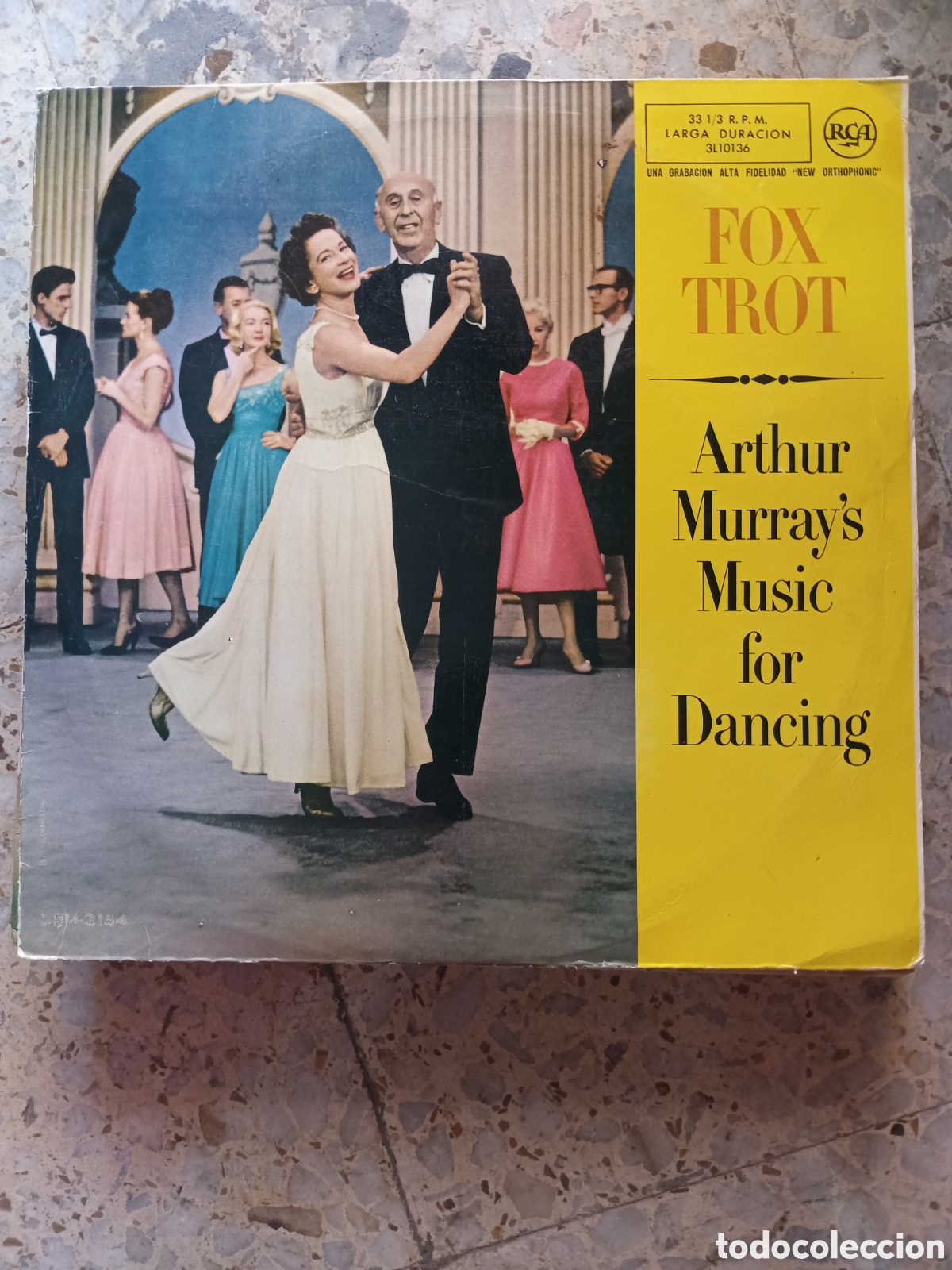Discos de vinilo: LP ARTHUR MURRAY FOX TROT 1960 SPAIN - Foto 1