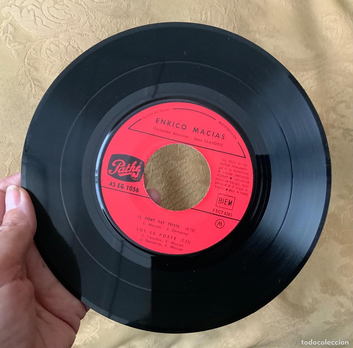 Discos de vinilo: VINILO SINGLE ENRICO MACIAS PUISQUE L AMOUR COMMANDE - Foto 3