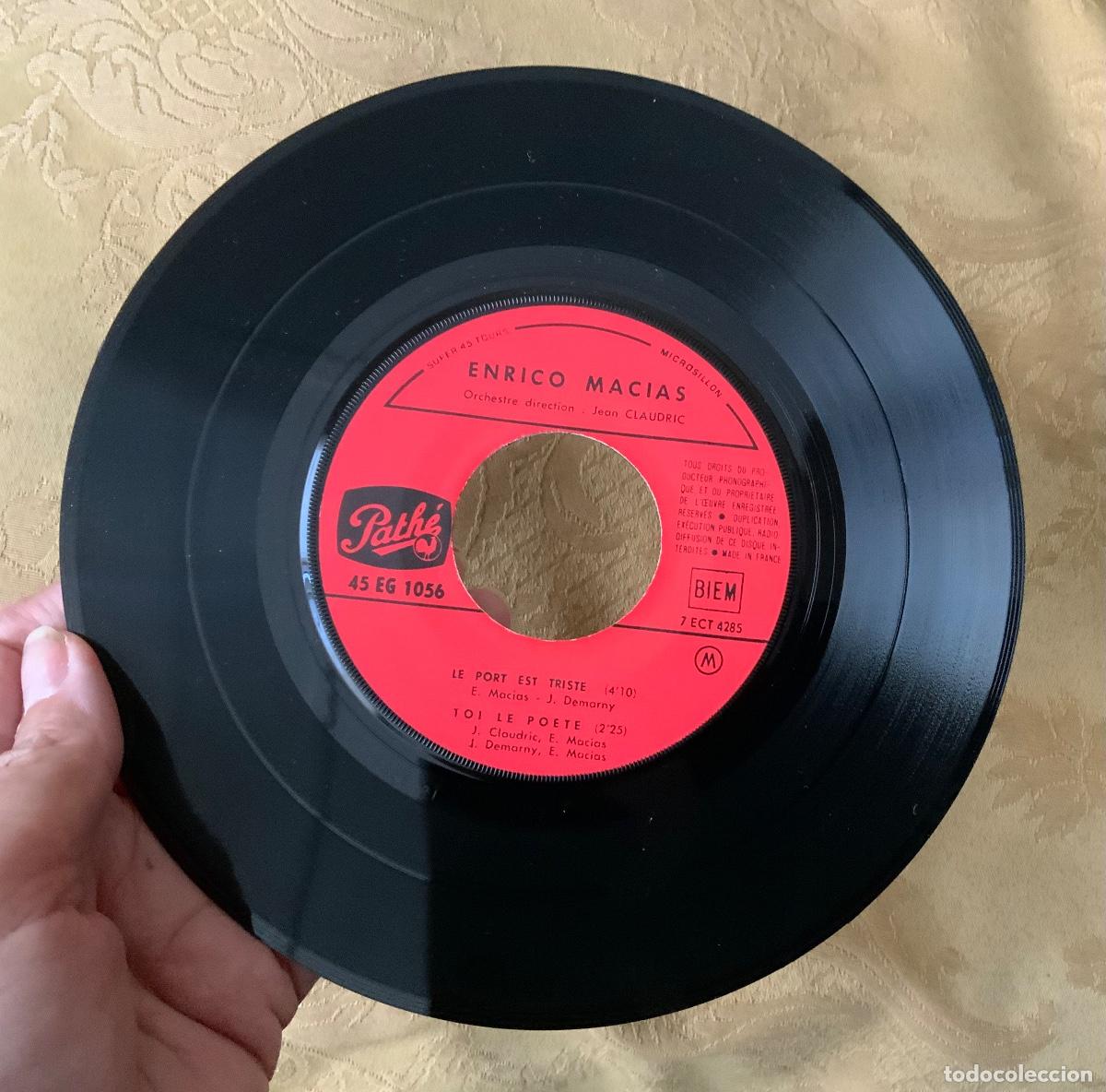 Discos de vinilo: VINILO SINGLE ENRICO MACIAS PUISQUE L AMOUR COMMANDE - Foto 4