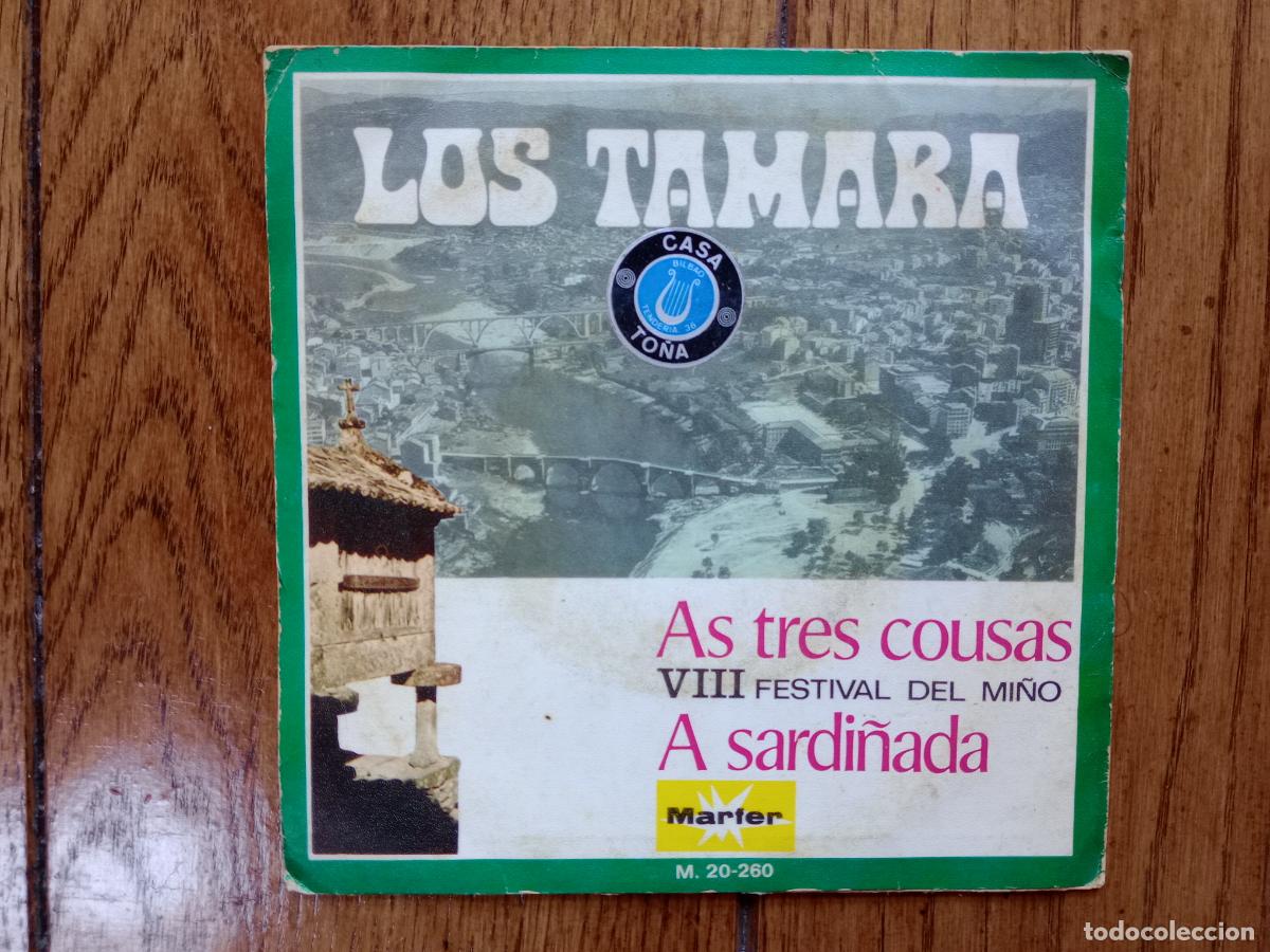 Discos de vinilo: Los Tamara - as tres cousas + a sardi&ntilde;ada - Foto 2