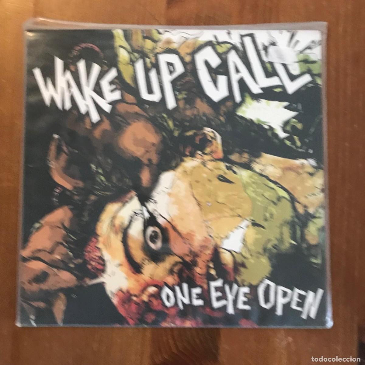 Discos de vinilo: WAKE UP CALL - ONE EYE OPEN - SINGLE THINK FAST 2006 - Foto 1