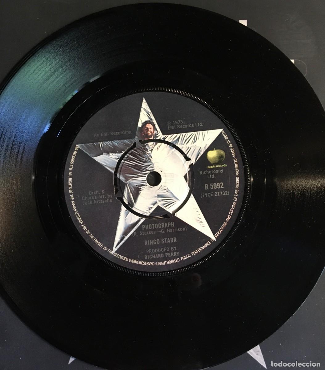 Discos de vinilo: RINGO STARR - PHOTOGRAPH, single 7&rdquo; 1973 UK - Foto 4