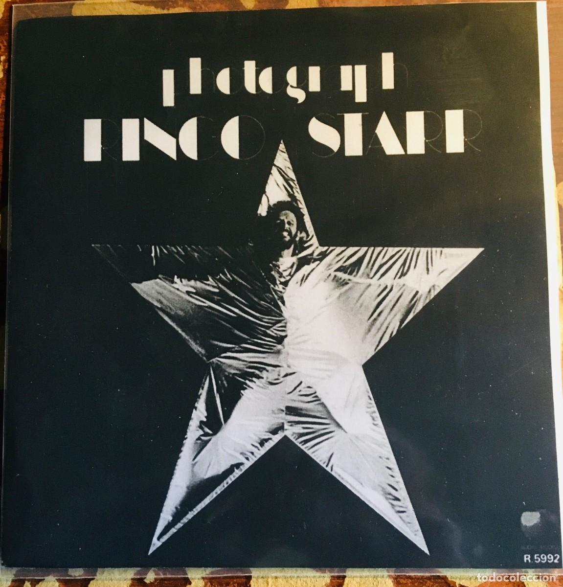 Discos de vinilo: RINGO STARR - PHOTOGRAPH, single 7&rdquo; 1973 UK - Foto 1