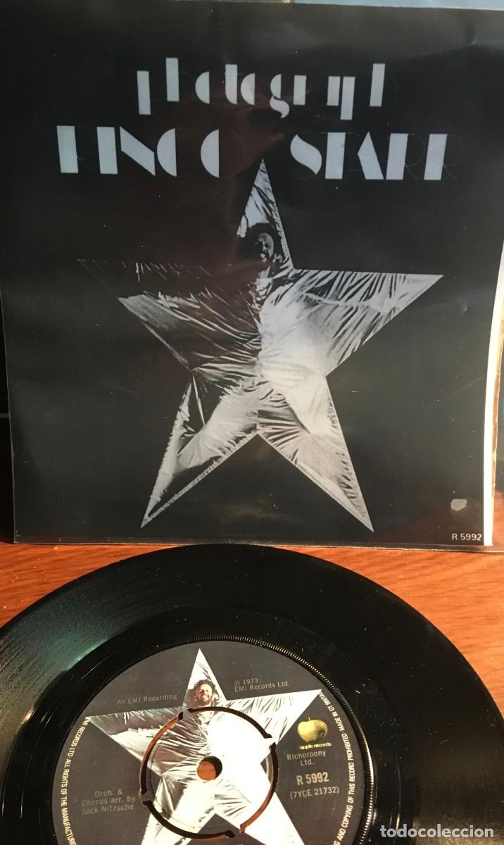 Discos de vinilo: RINGO STARR - PHOTOGRAPH, single 7&rdquo; 1973 UK - Foto 2