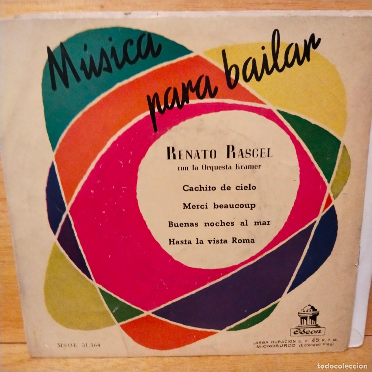 Discos de vinilo: RENATO RASCEL .CACHITO DE CIELO Y 3 MAS - Foto 1
