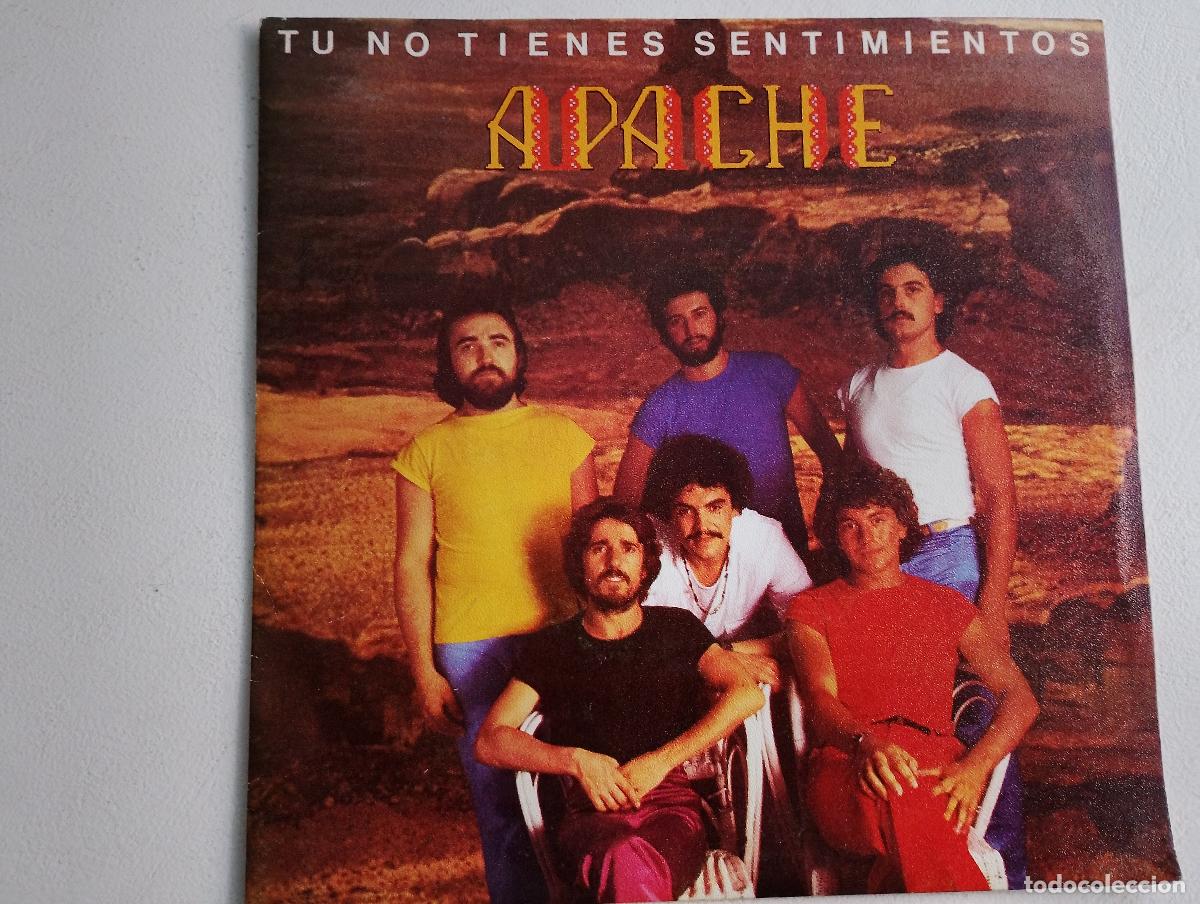 Discos de vinilo: Apache &lrm;&ndash; Tu No Tienes Sentimientos ed espa&ntilde;ola - Foto 2