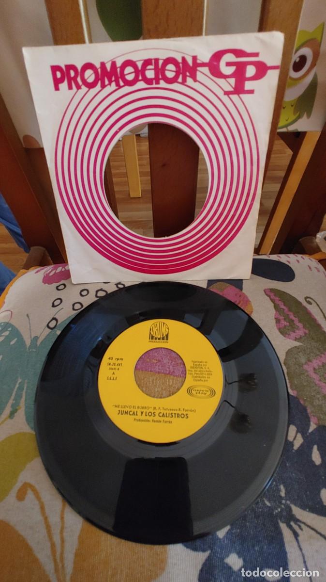 Discos de vinilo: JUNCAL Y LOS CALISTROS-SINGLE CARMEN CARMINA - Foto 1