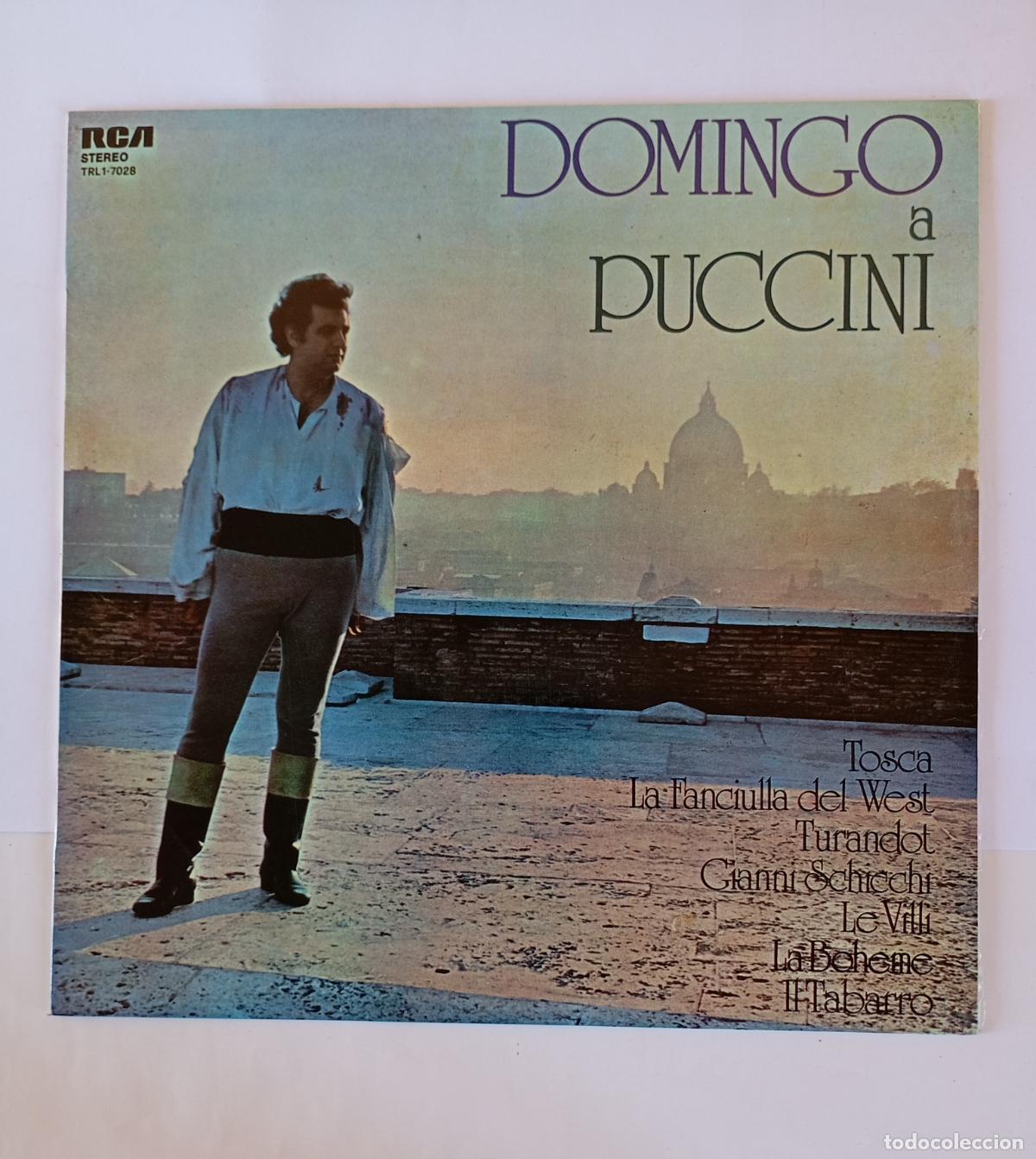 Discos de vinilo: DOMINGO A PUCCINI. TOSCA. LP. TDKDA53 - Foto 1