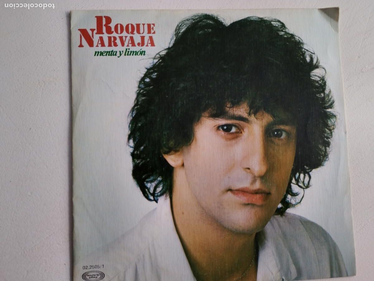 Discos de vinilo: Roque Narvaja &lrm;&ndash; Menta Y Lim&oacute;n 1981 promocional - Foto 4