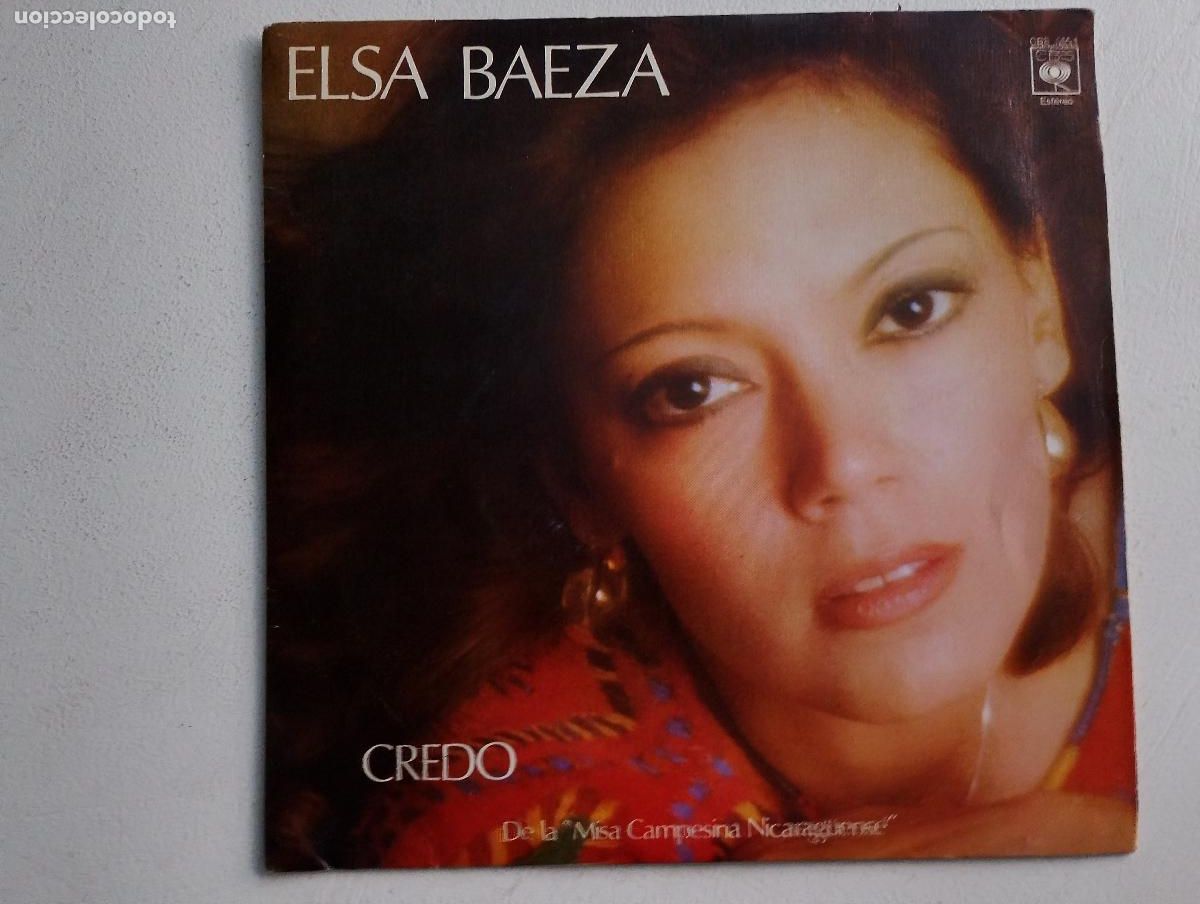 Discos de vinilo: Elsa Baeza &lrm;&ndash; Credo 1977 ed espa&ntilde;ola - Foto 1