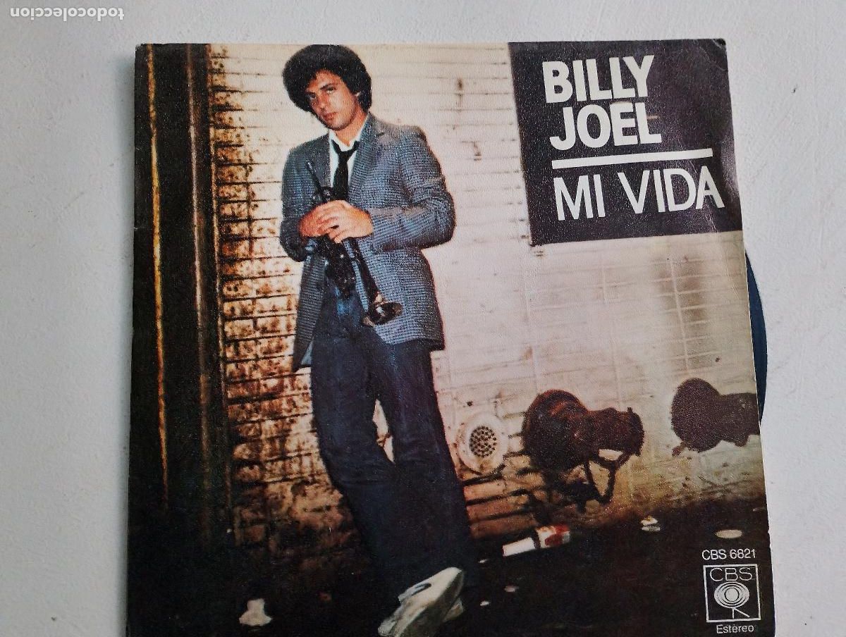 Discos de vinilo: Billy Joel &lrm;&ndash; Mi Vida ed espa&ntilde;ola 1978 Pop Rock - Foto 2