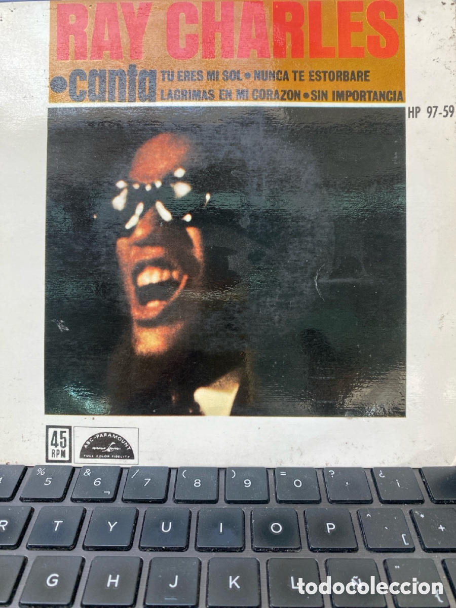 Discos de vinilo: RAY CHARLES - TU ERES MI SOL + 3 EP SPAIN - Foto 1