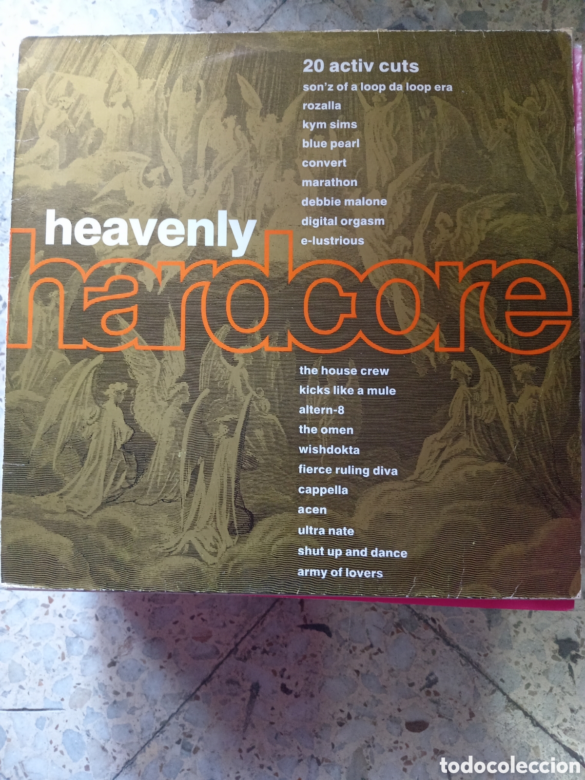 Discos de vinilo: LP HEAVENLY HARDCORE UK 1992 - Foto 1