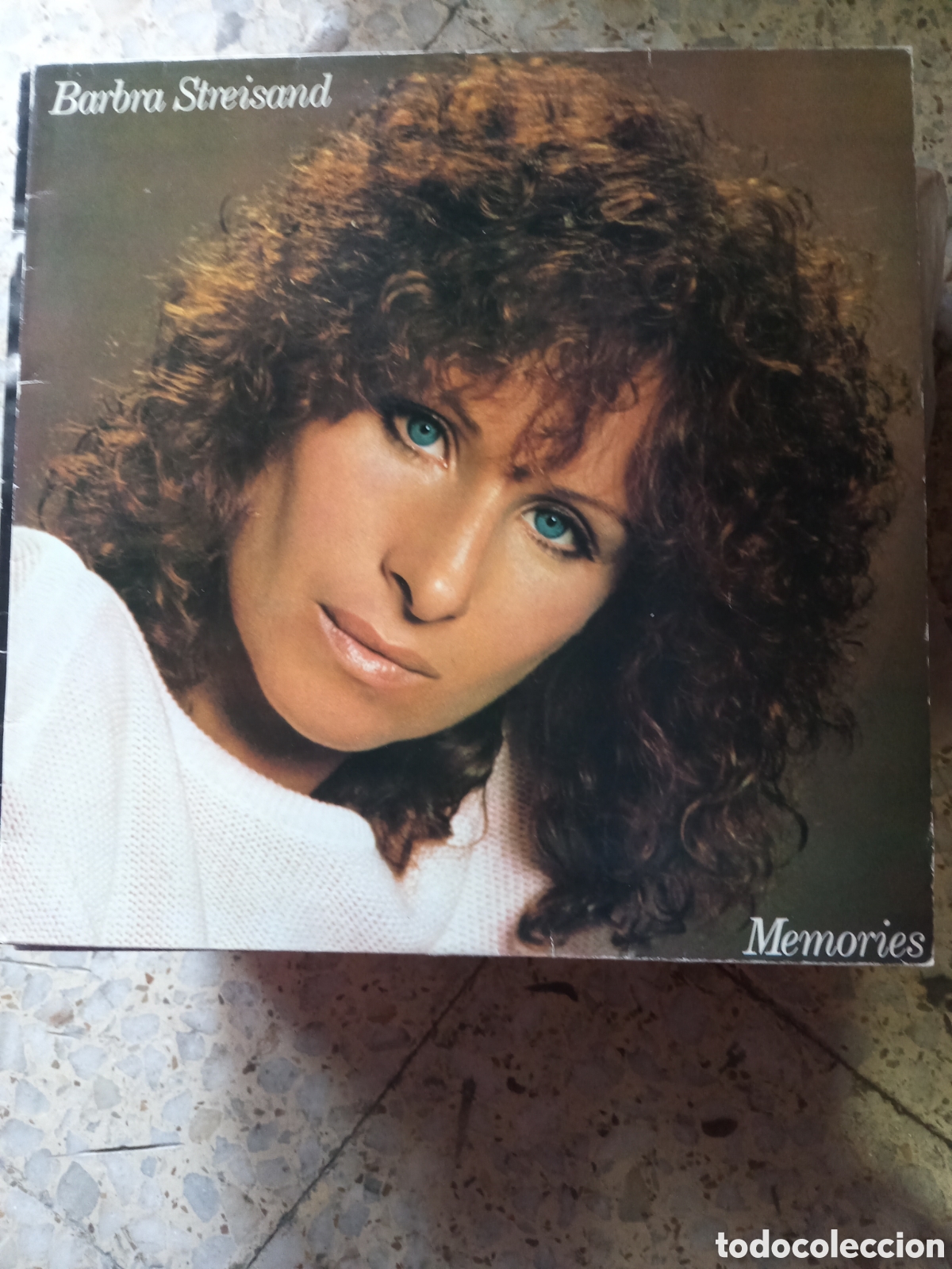 Discos de vinilo: LP BARBRA STREISAND MEMORIES 1981 SPAIN INSERT - Foto 1