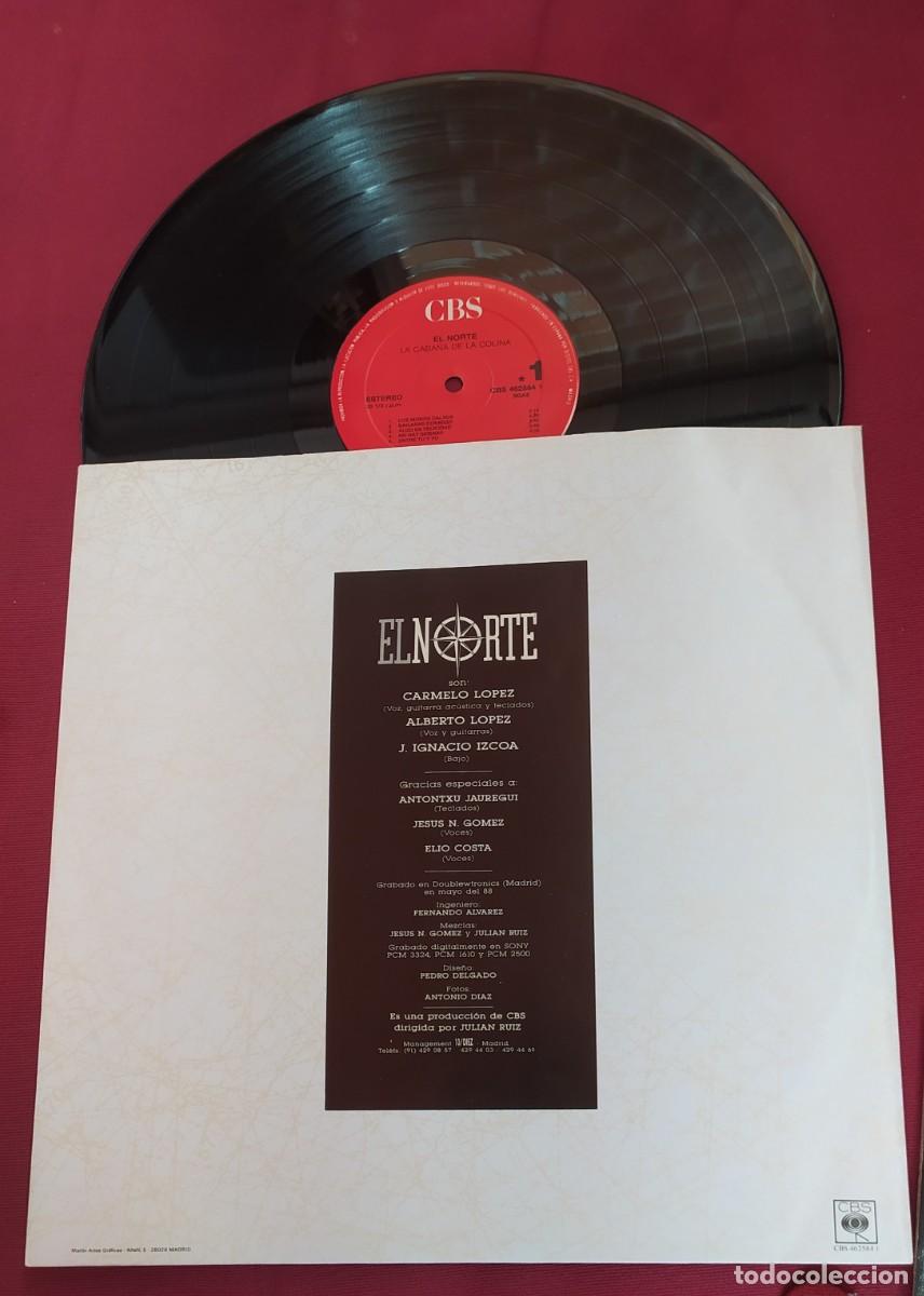 Discos de vinilo: LP El norte: La caba&ntilde;a de la colina - Foto 3