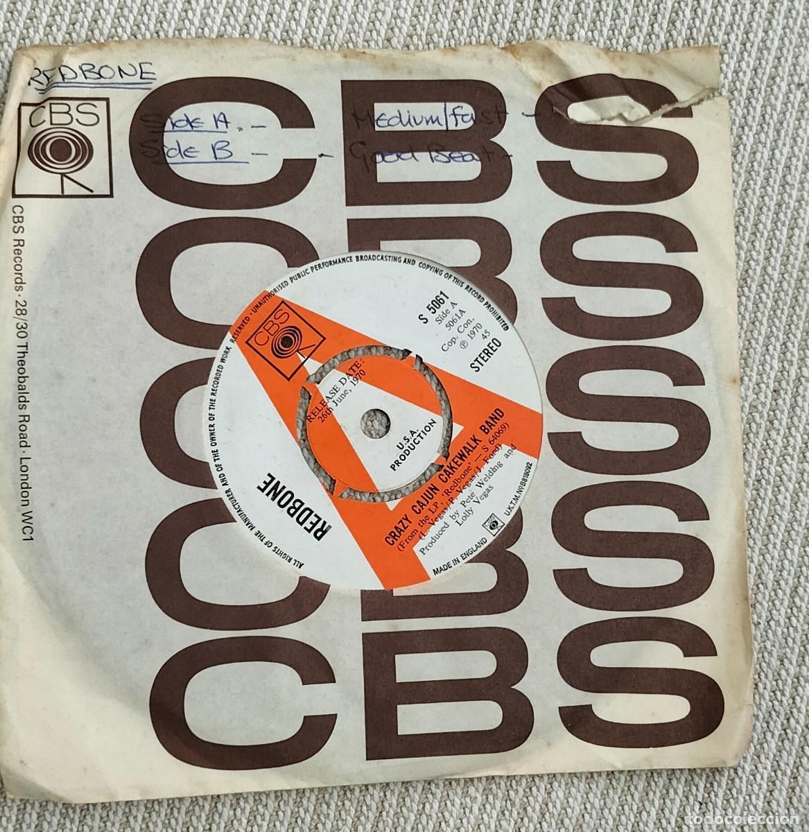 Discos de vinilo: Promo U.K. Ep . Redbone . 1970 - Foto 1