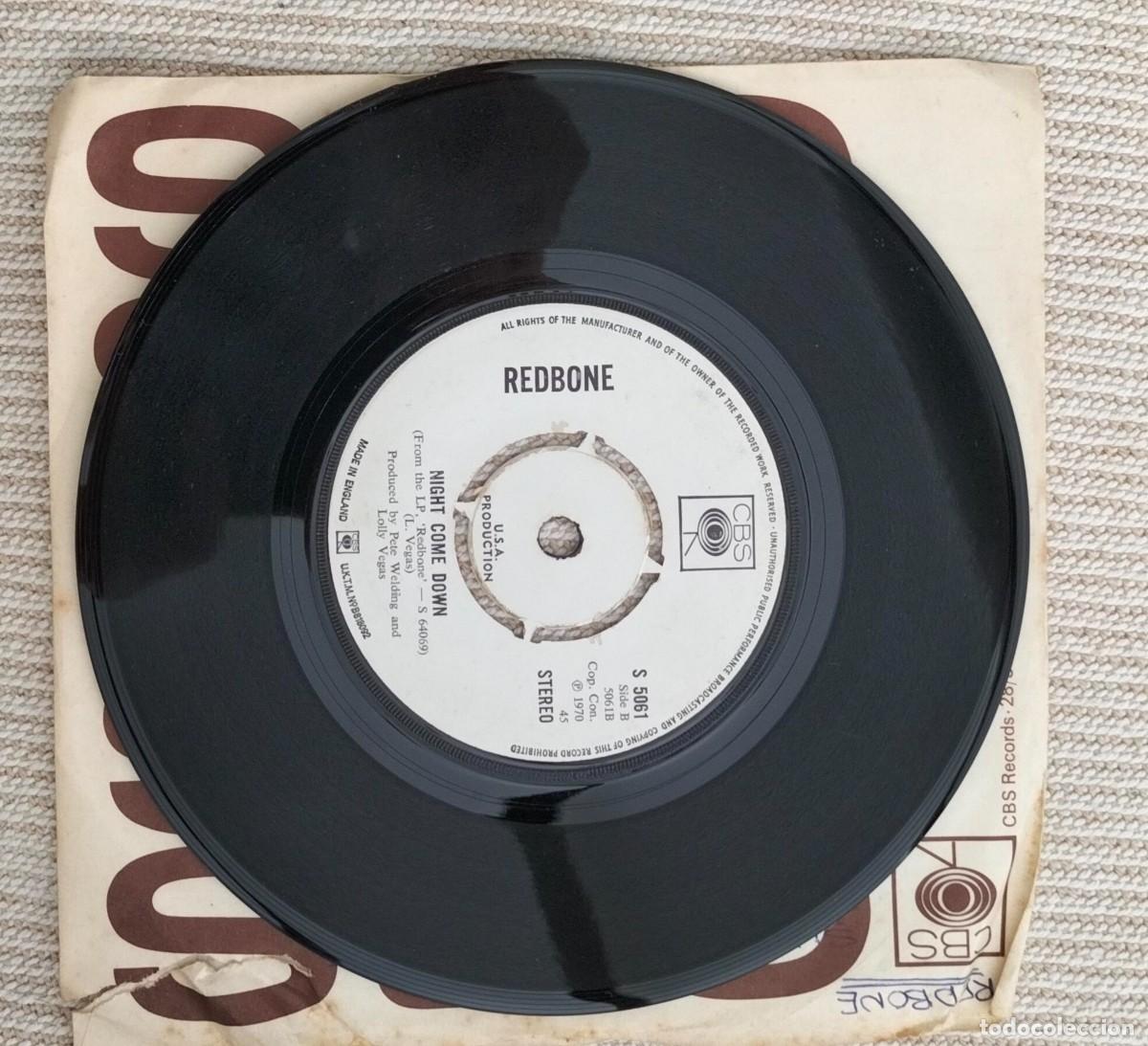 Discos de vinilo: Promo U.K. Ep . Redbone . 1970 - Foto 2