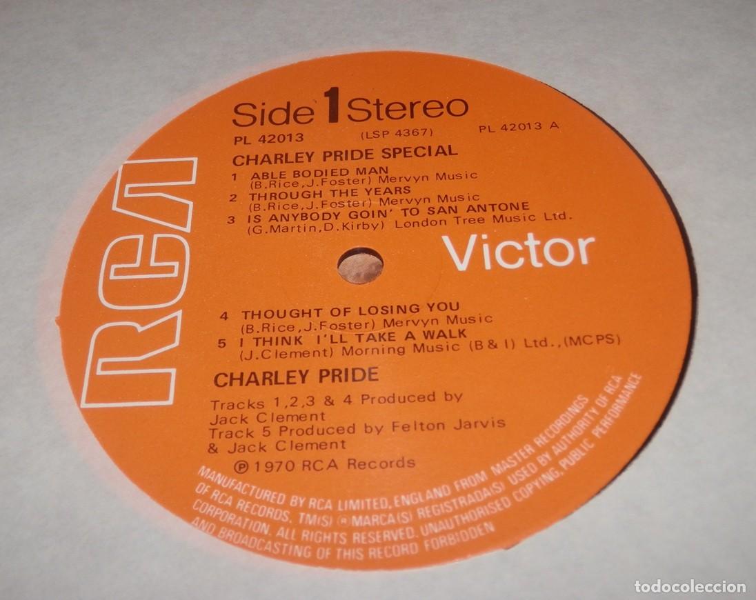 Discos de vinilo: DISCO LP DE VINILLO DE CHARLEY PRIDE - Foto 3