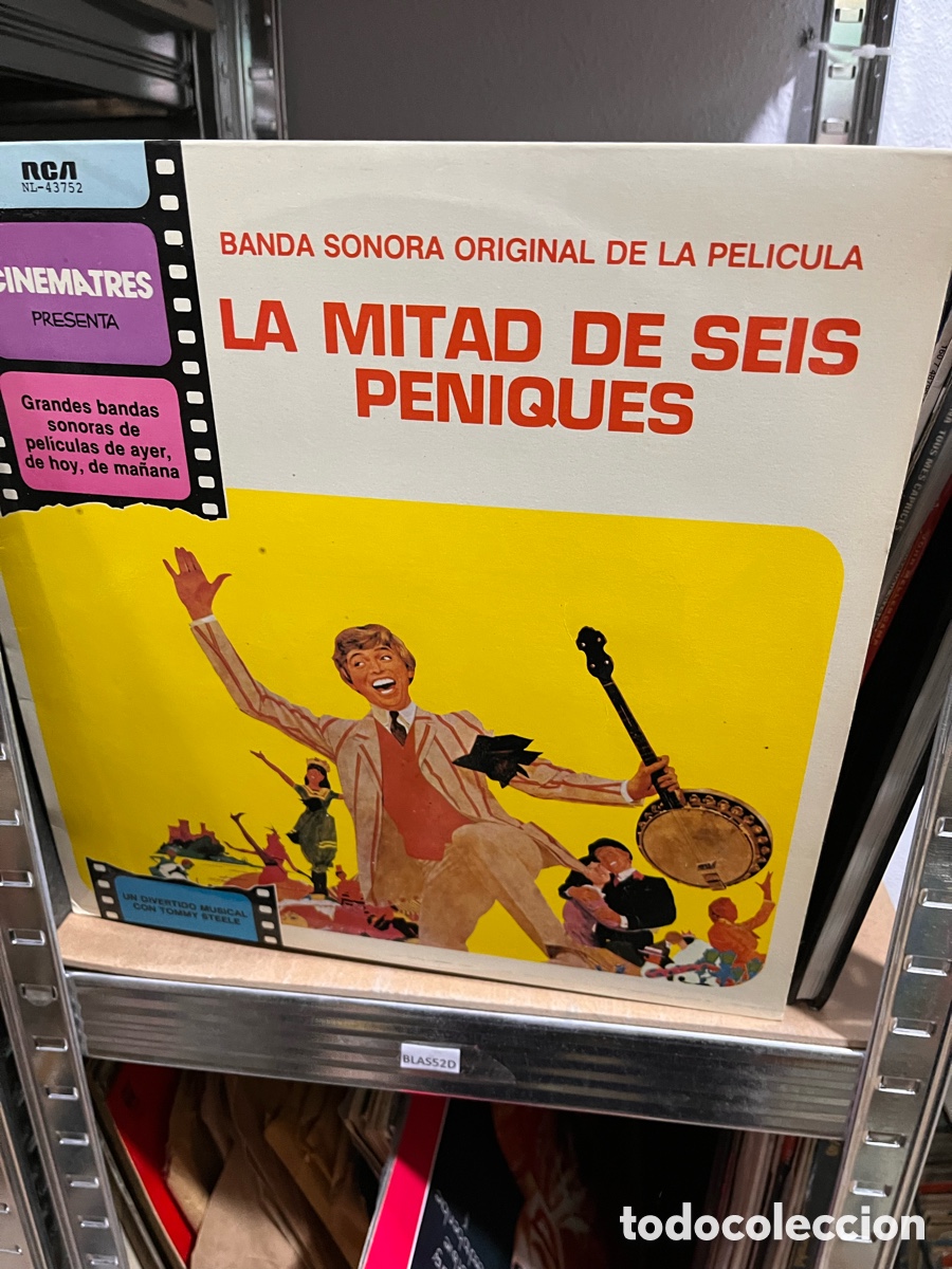 Discos de vinilo: Blas52D LA MITAD DE SEIS PENIQUES vinilo - Foto 1