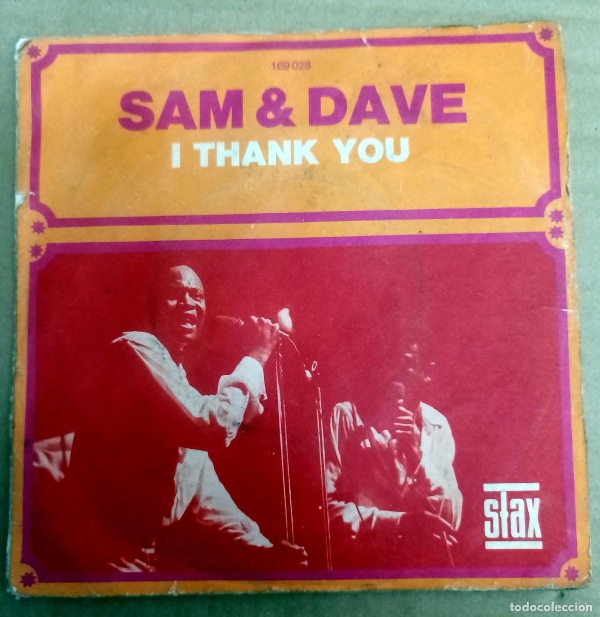 Discos de vinilo: Sam & Dave &lrm;&ndash; I Thank You 7 Francia - Foto 1