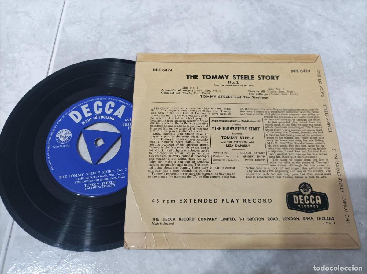 Discos de vinilo: Tommy Steele ep England - Foto 2