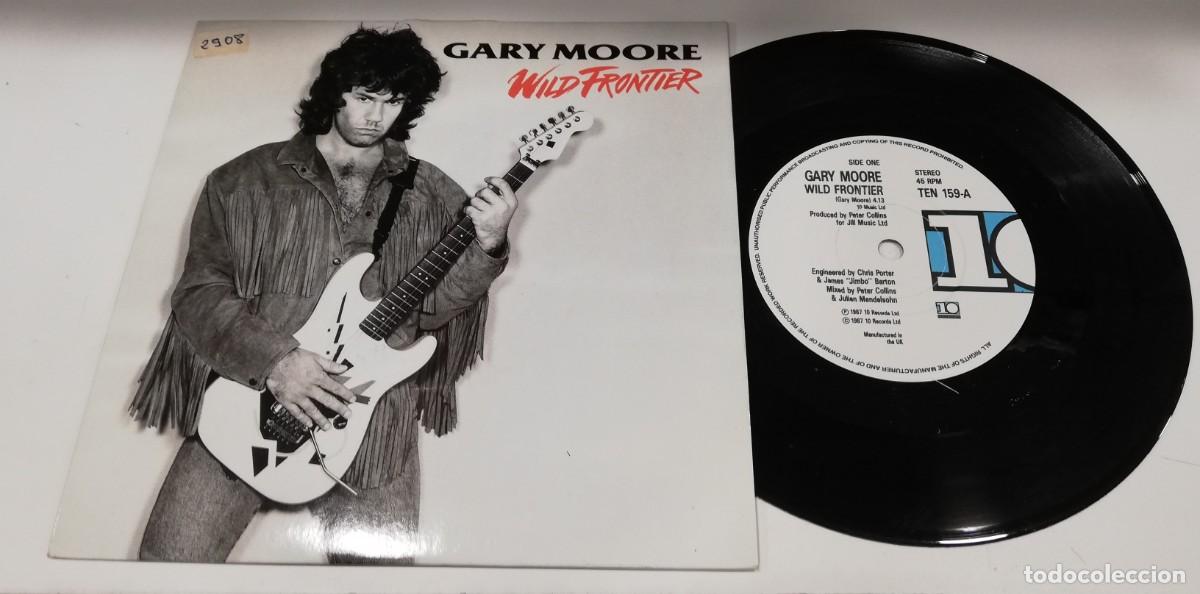 Discos de vinilo: SCO102-Gary Moore - Wild Frontier (7&rdquo;, Single) - Foto 1