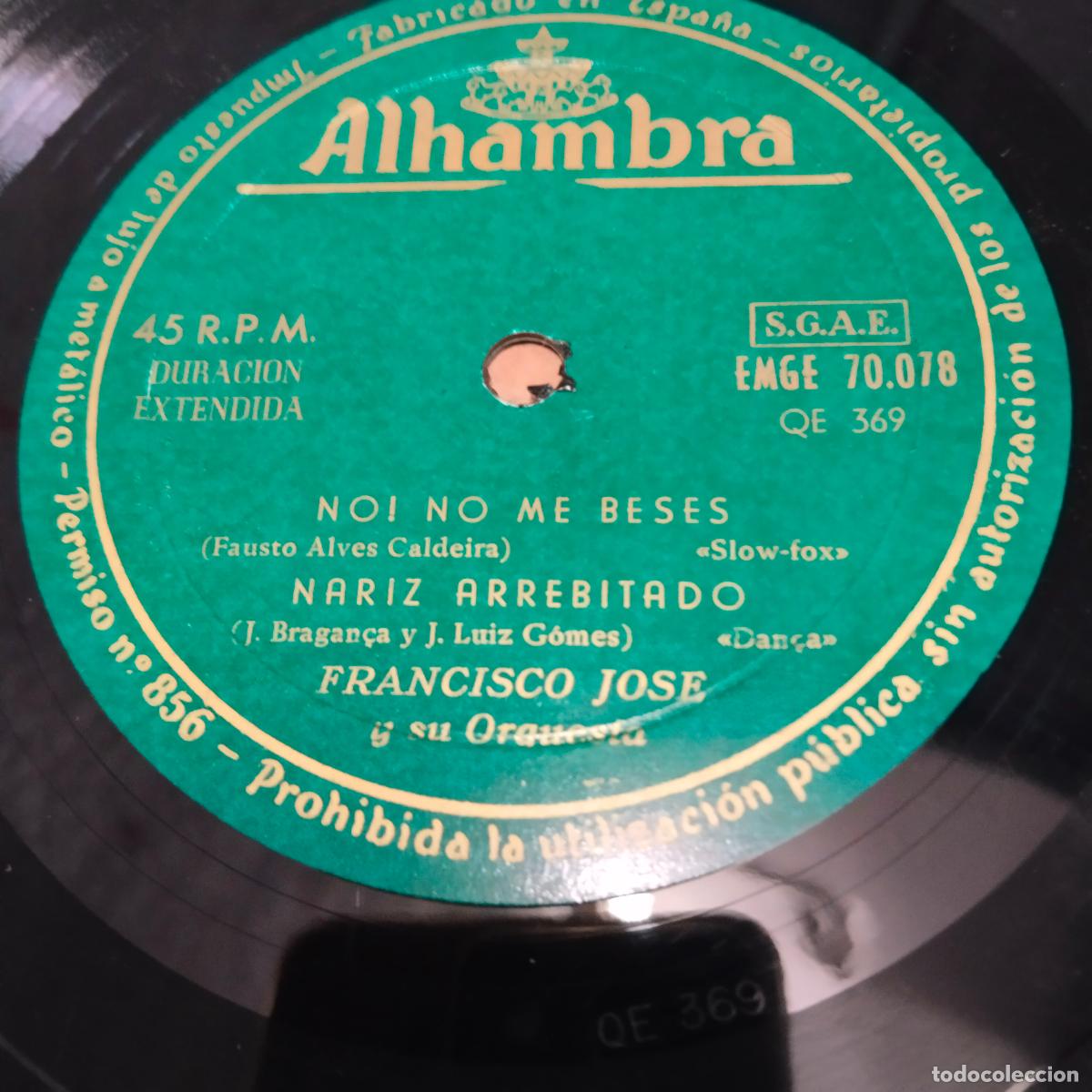 Discos de vinilo: FRANCISCO JOSE ,SERENATA DE SAUDADE Y 3 MAS - Foto 6