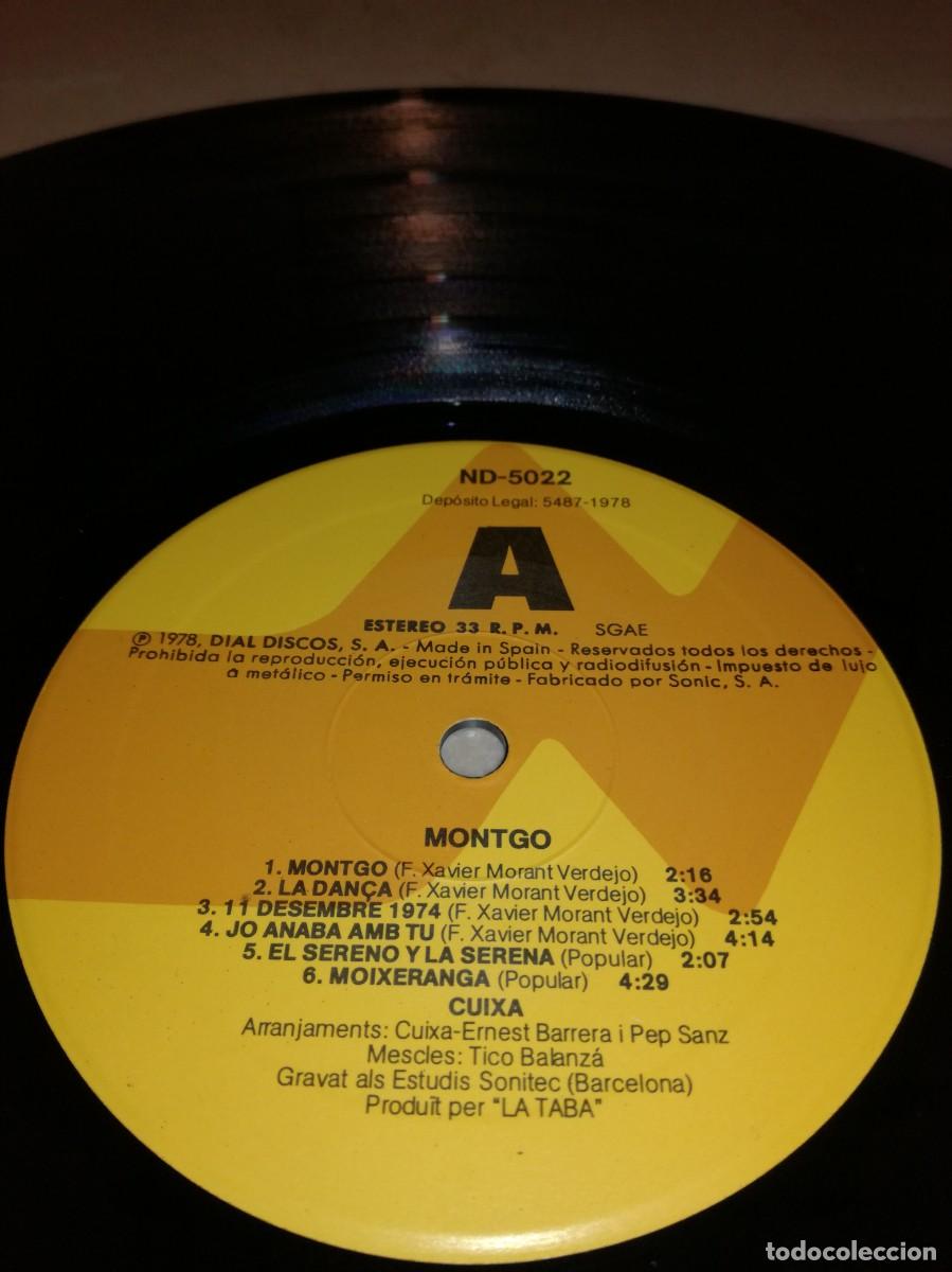 Discos de vinilo: CUIXA-MONTGO-GATEFOLD-ORIGINAL 1978-ROCK PROGRESIVO - Foto 4
