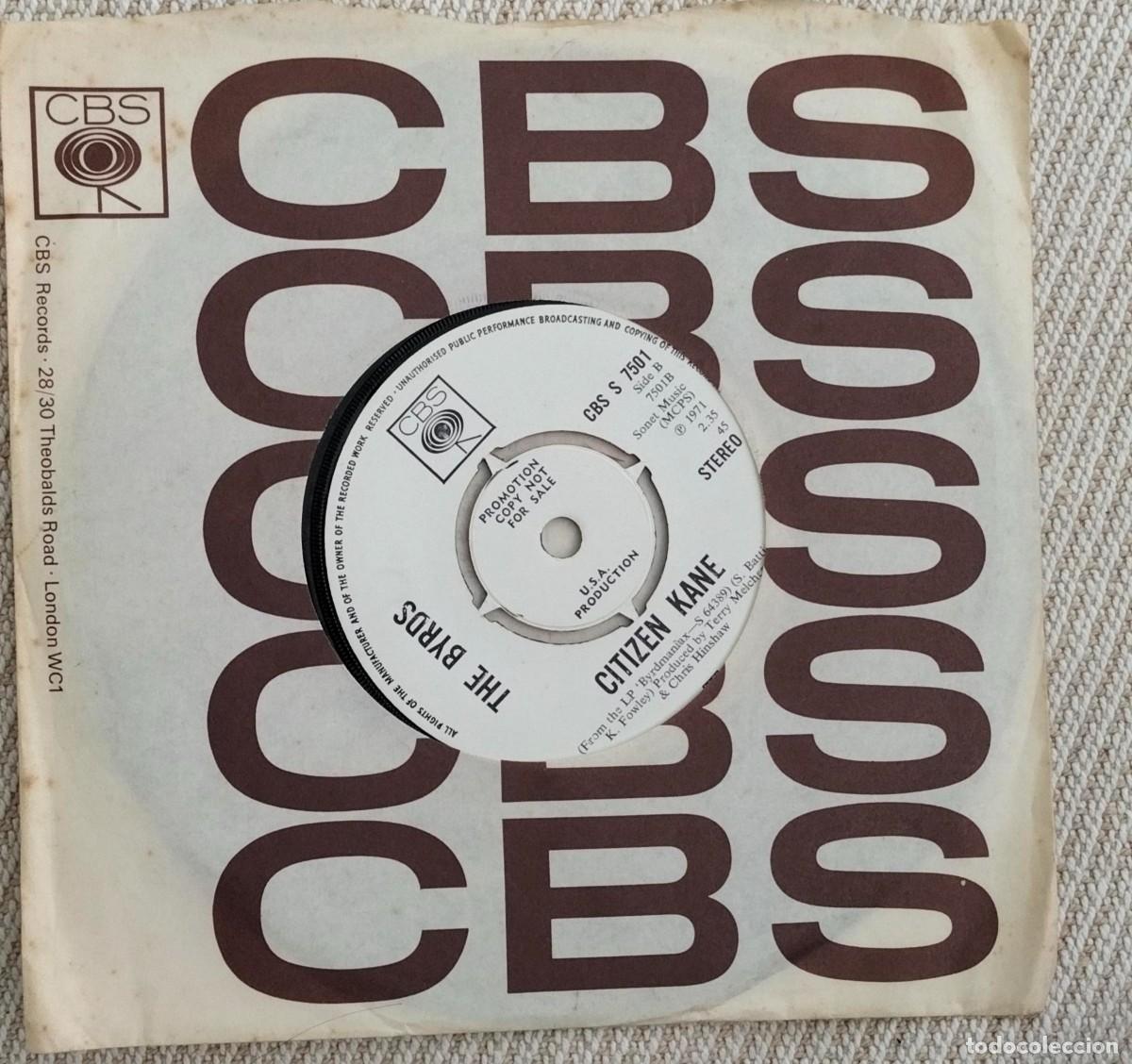 Discos de vinilo: Promo U.K. Ep . The Byrds . 1971 - Foto 2