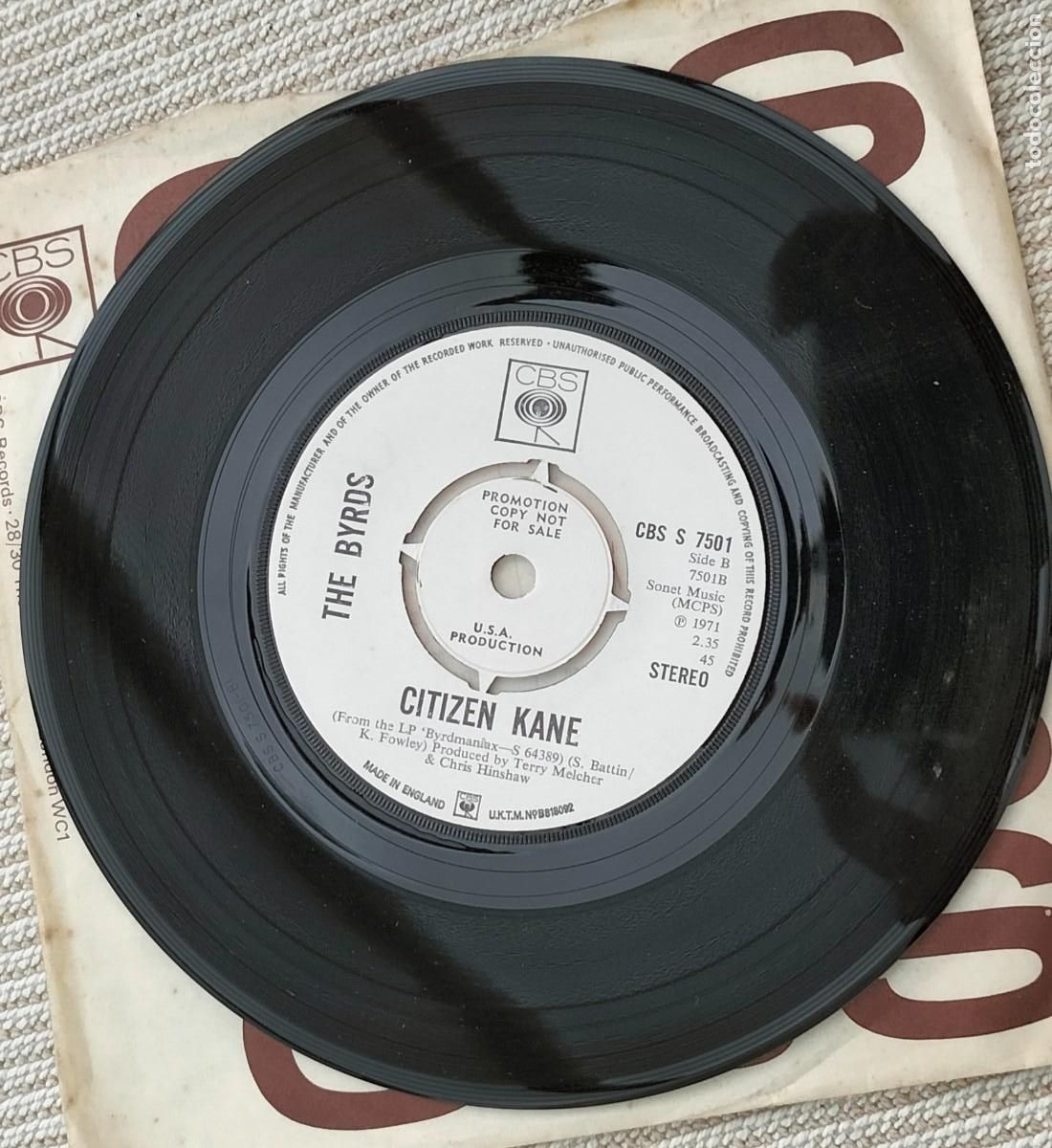 Discos de vinilo: Promo U.K. Ep . The Byrds . 1971 - Foto 4