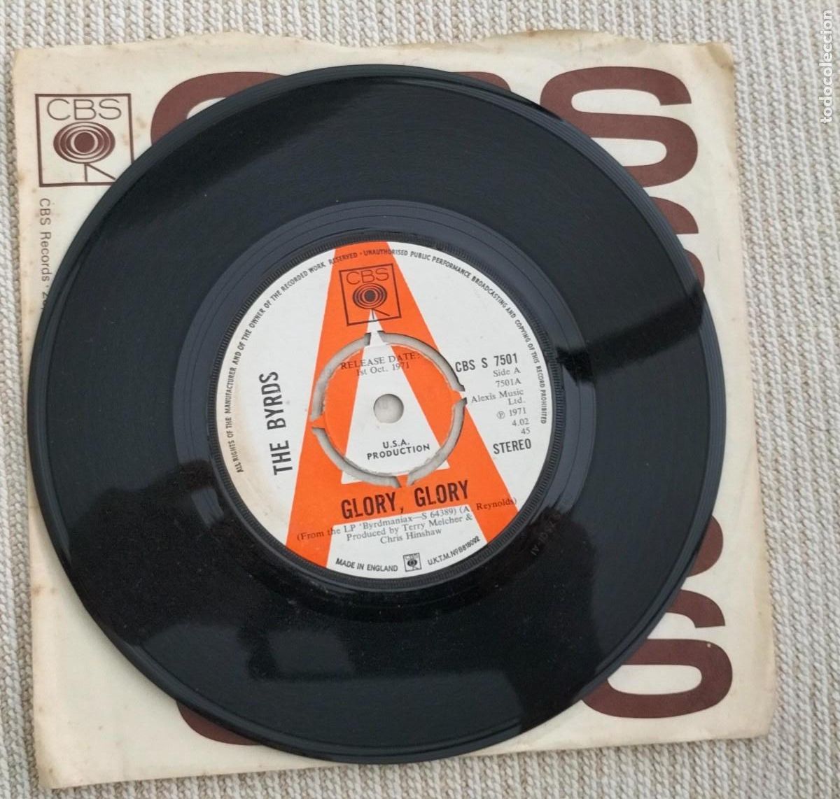 Discos de vinilo: Promo U.K. Ep . The Byrds . 1971 - Foto 1