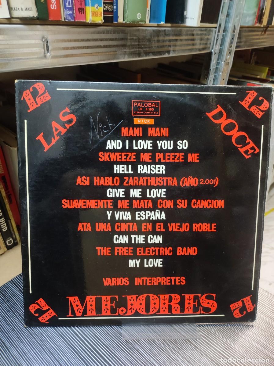 Discos de vinilo: LAS DOCE MEJORES PALOBAL - Foto 1