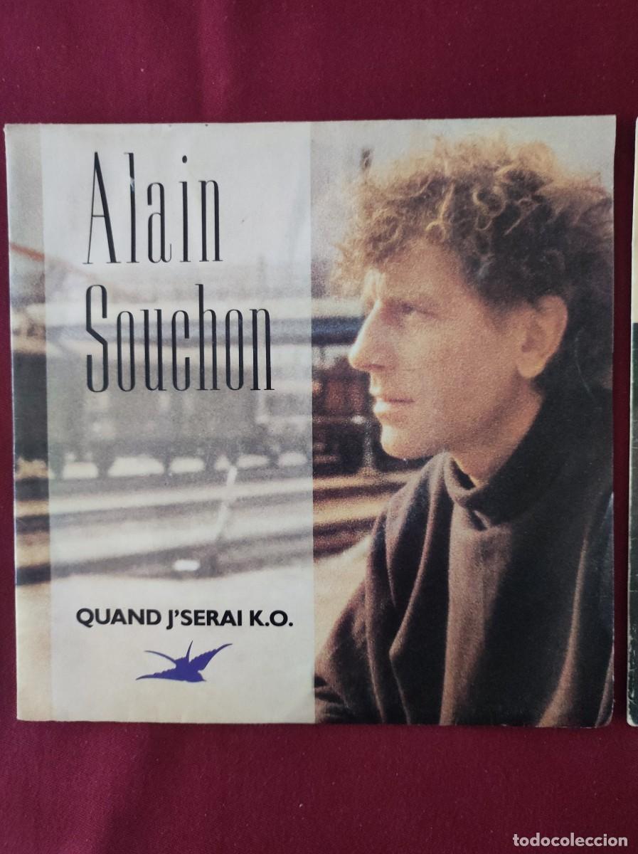 Discos de vinilo: lote alain souchon 2 singles - Foto 3