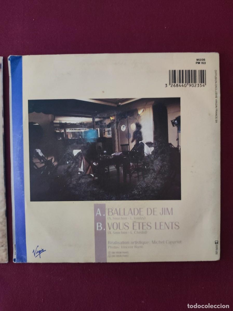 Discos de vinilo: lote alain souchon 2 singles - Foto 5