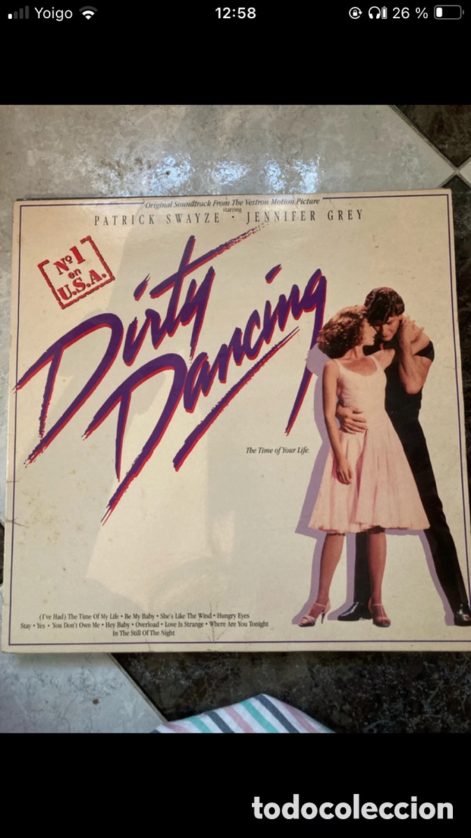 Discos de vinilo: Vinilo muy antiguo de Dirty Dancing - Foto 1
