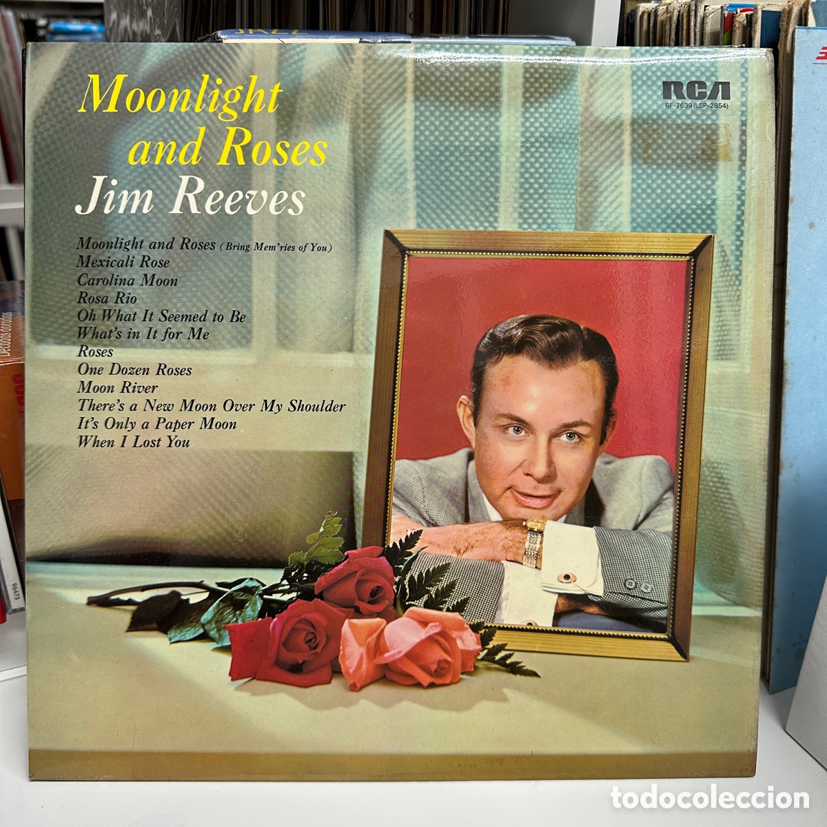 Discos de vinilo: Jim Reeves - Moonlight And Roses (Vinilo) - Foto 1