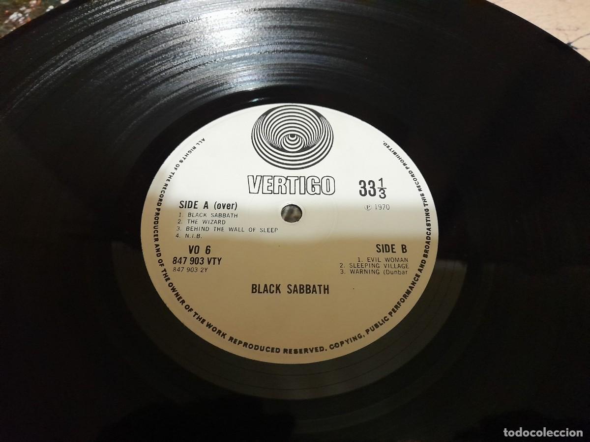 Discos de vinilo: BLACK SABBATH PRIMERA EDICI&Oacute;N ORIGINAL UK 1970 - Foto 5